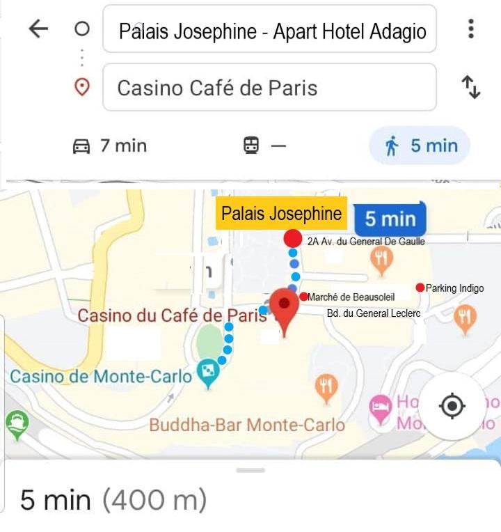 Monaco A 300M Du Casino - Grand Studio Avec Piscine Beausoleil Zewnętrze zdjęcie